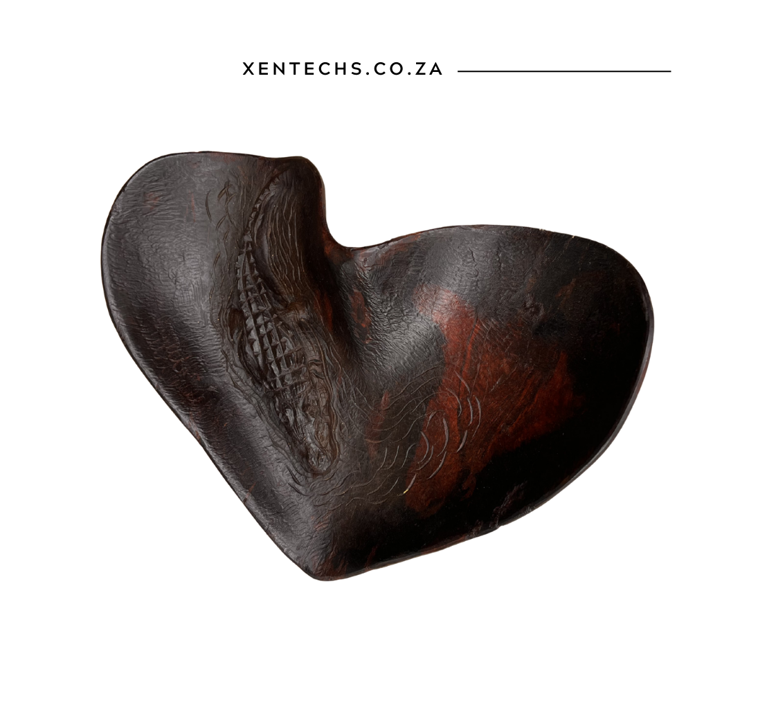 Umoya Crocodile Heart Sculpture